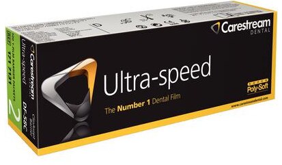 Ultra-Speed Film DF-58C, Single Film, Standard, Adult, # 2, 100/Pk thumbnail 10