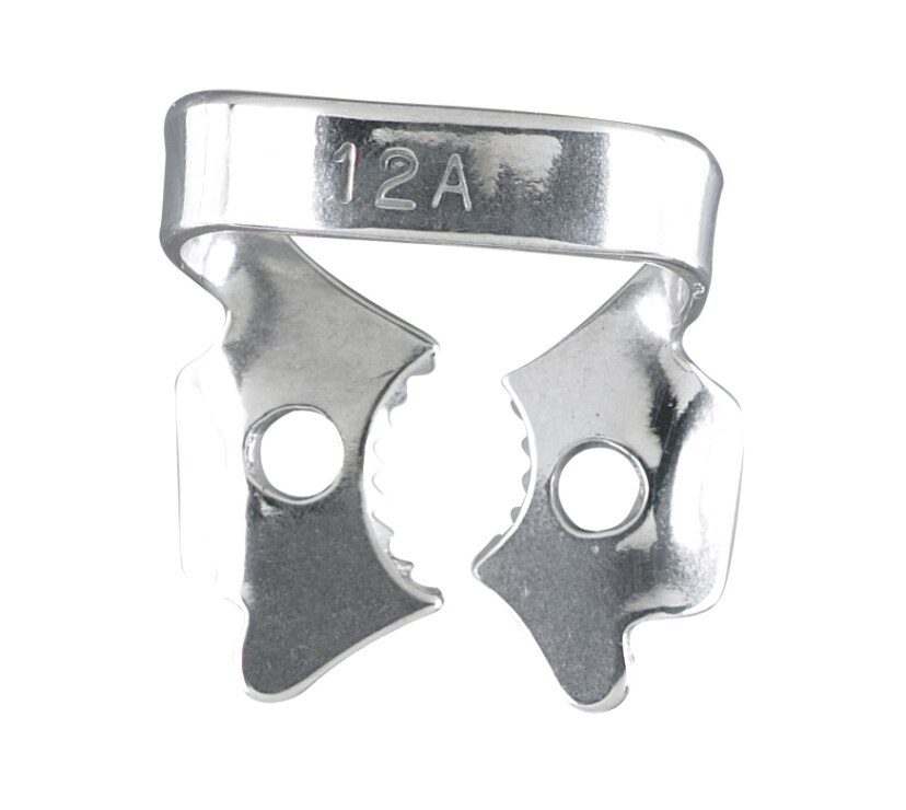 Rubber Dam Clamp, # 12A, Winged, Lower Molars, 1/Pk, 76D-12A thumbnail 6