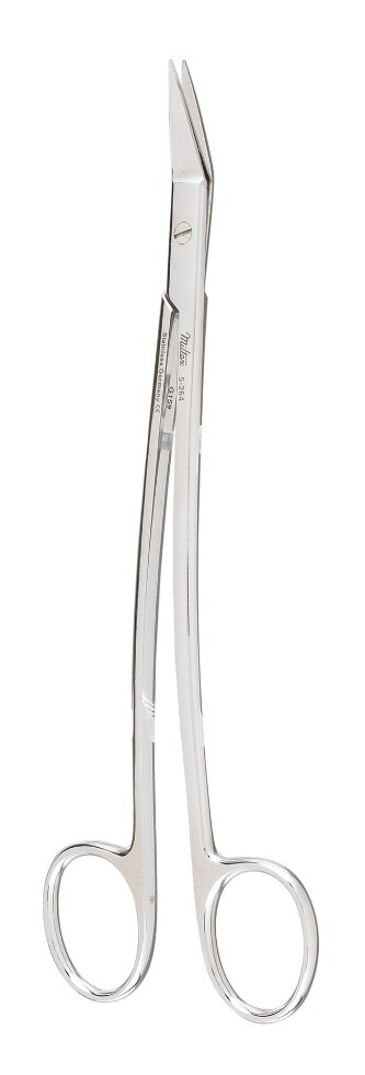 Dissecting Surgical Scissors, Dean, 1 Serrated Blade, 6.75", 1/Pk, 5-264 thumbnail 4