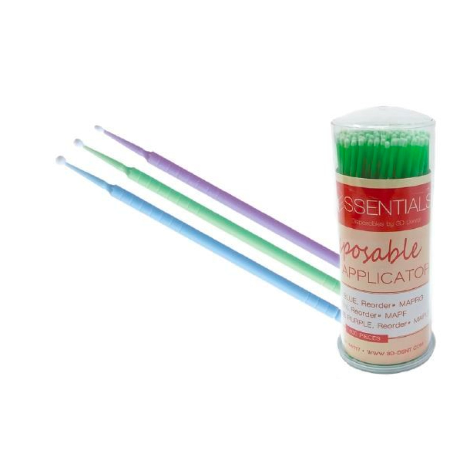 Micro-Brush Applicators, 4", Super Fine, Purple, 4 x 100/Pk, MAPUF - Micro-Brush Applicators, 4", Super Fine, Purple, 4 x 100/Pk, MAPUF - Image 1