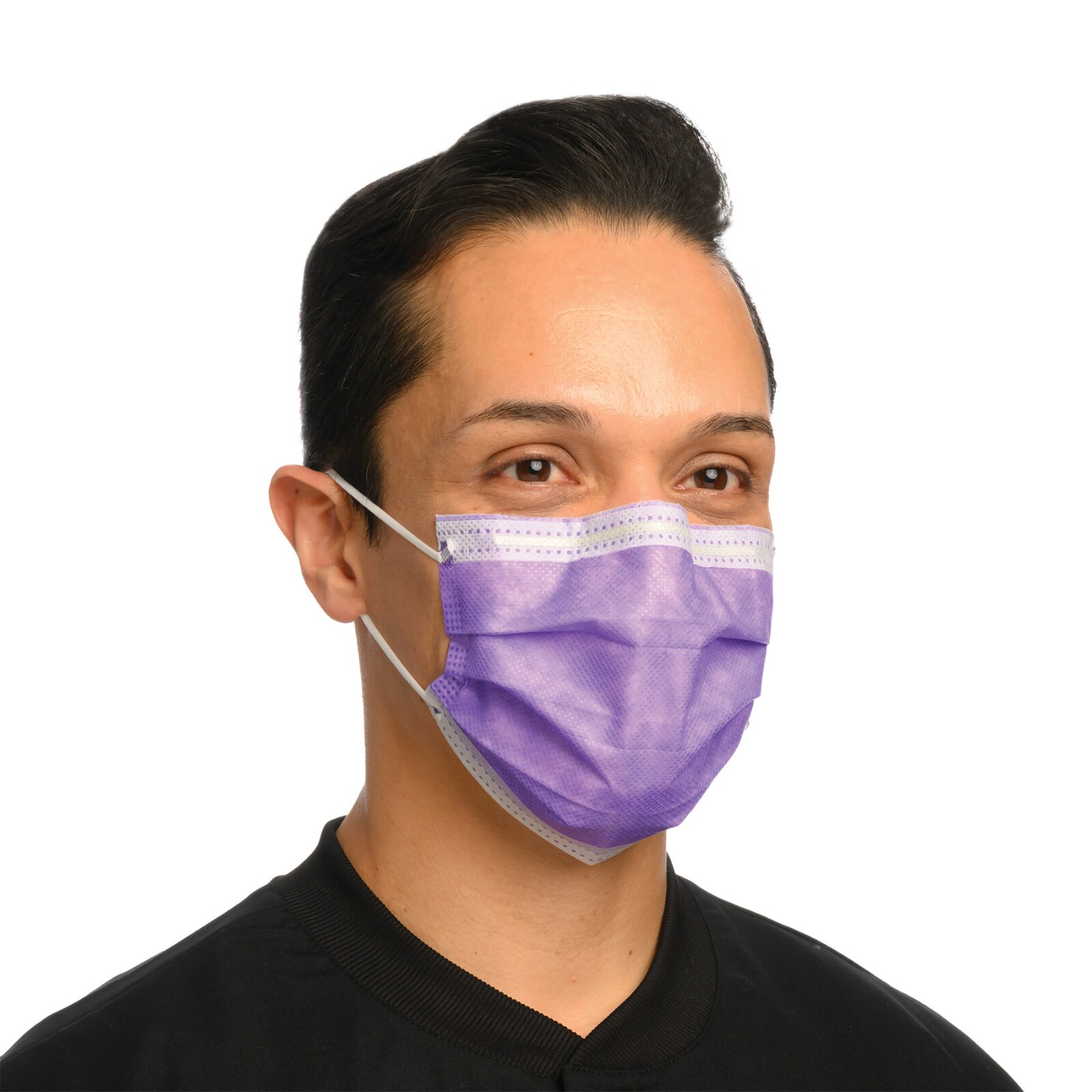 Isofluid SecureFit Earloop Masks, Lavender, 50/Pk, CGILVSF thumbnail 9