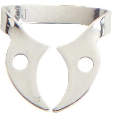 Ivory Rubber Dam Clamp Wingless Size W7 Ea thumbnail 9