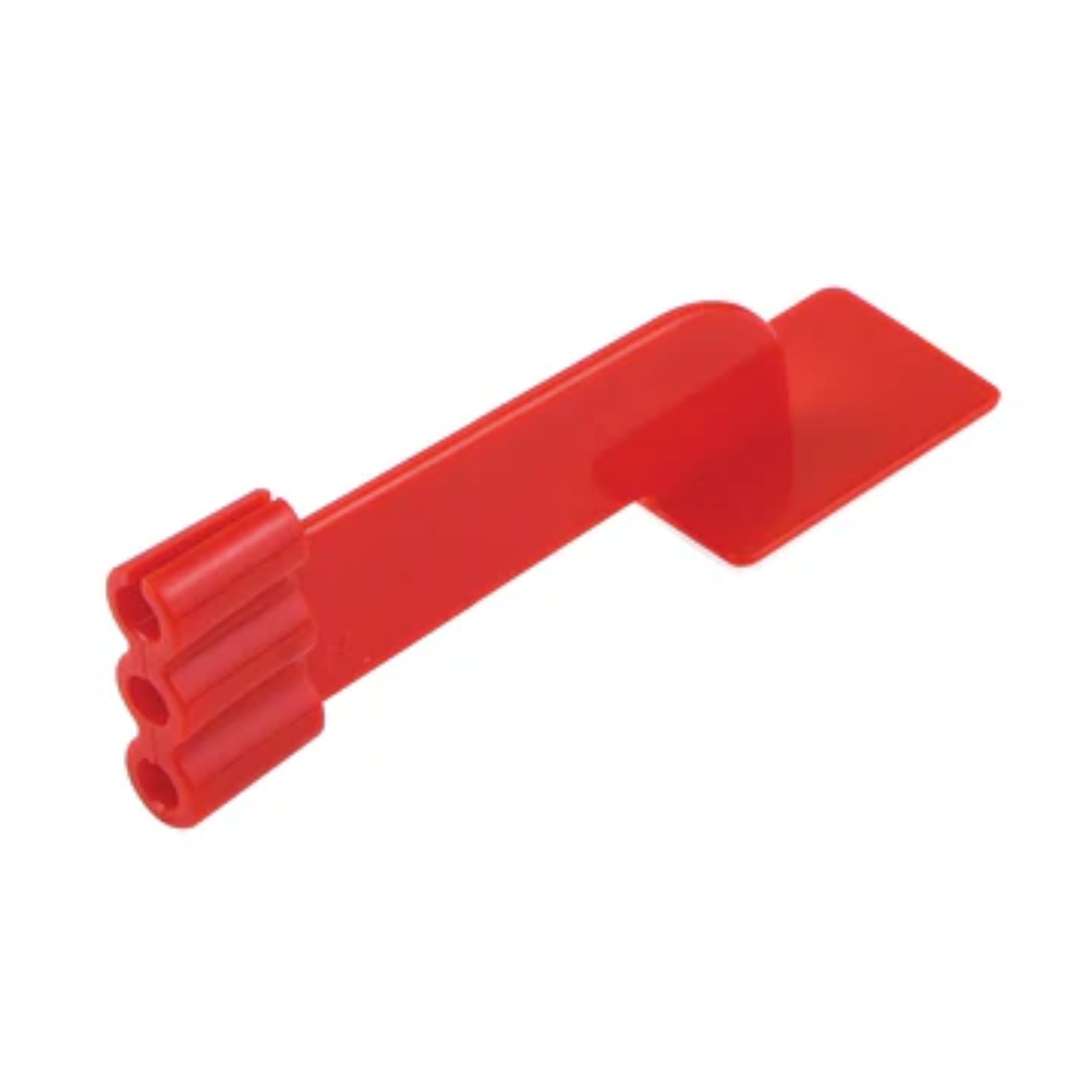 Ez Aim Individually Cut Adhesive Sensor Holder, Bitewing, Red, 50/pk, 131118 product image