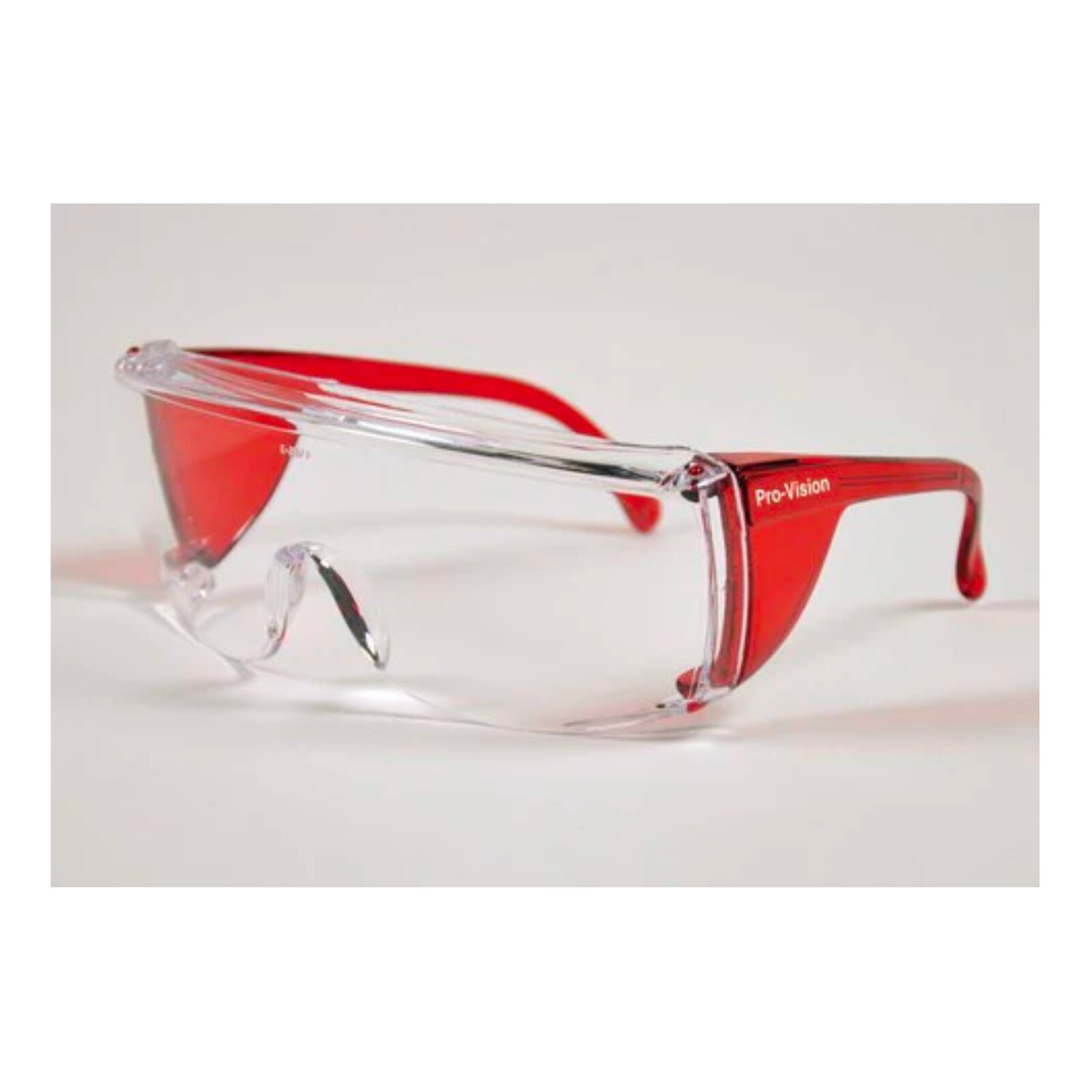 ProVision® End-Fog Red Frame/Clear Lens - ProVision® End-Fog Red Frame/Clear Lens - Image 1