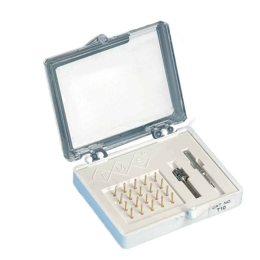 TMS Pins Stainless Steel Bulk Kit T-09 Regular 0.027 in 100/Bx thumbnail 8