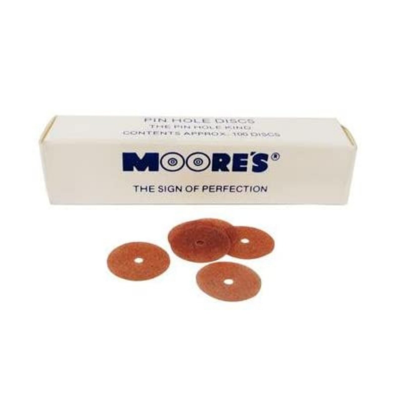 Paper Discs Pin Hole Center 7/8" Garnet X-Coarse 100/Pk product image