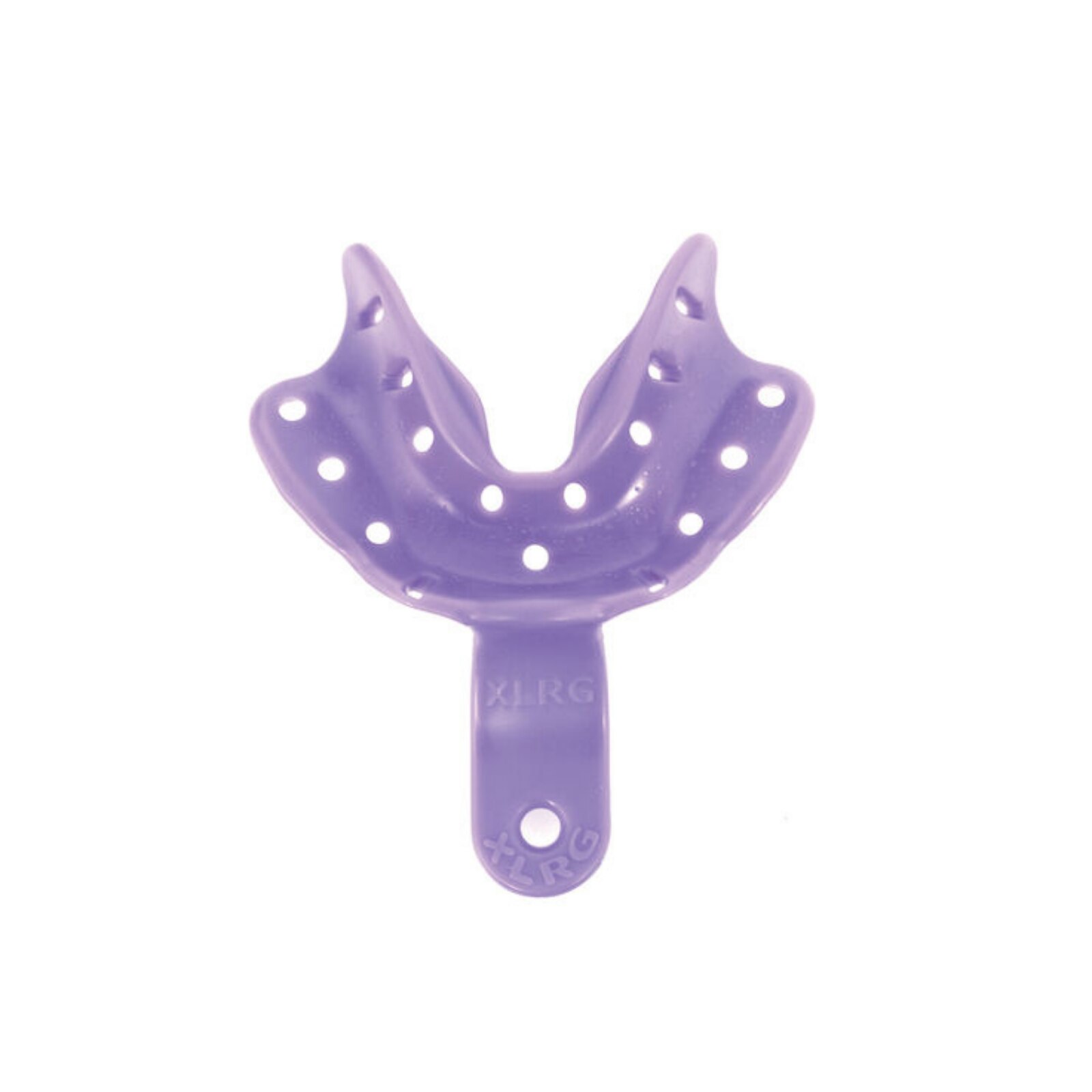 Tray-Aways Disposable Edentulous Tray Perforated 2 X-Large Lower 12/Pk product image