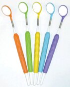 Ergo Grip Crystal Handle Neon Green