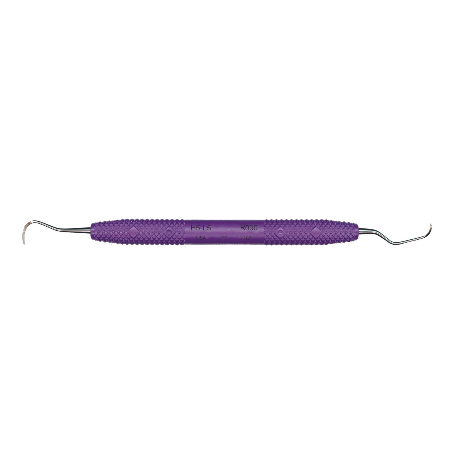 Cruise Line Curette/Scaler, Double-Ended, H5/L5, Anterior, Purple, 1/Pk, R090 thumbnail 10
