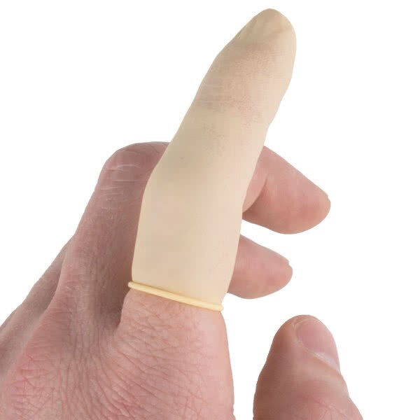Finger Cots NonLatex Large 144/Bx DC Dental
