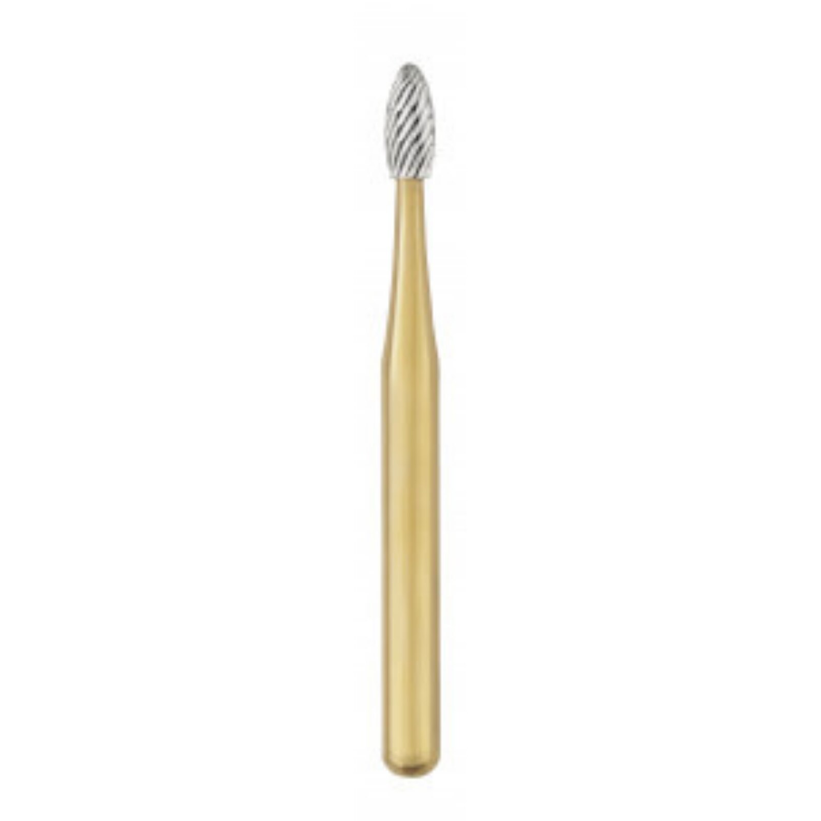 12-Blade Trimming &amp; Finishing Carbide Burs, FG, Flat End Taper, # 8377G, 5/Pk, 15378-5 product image