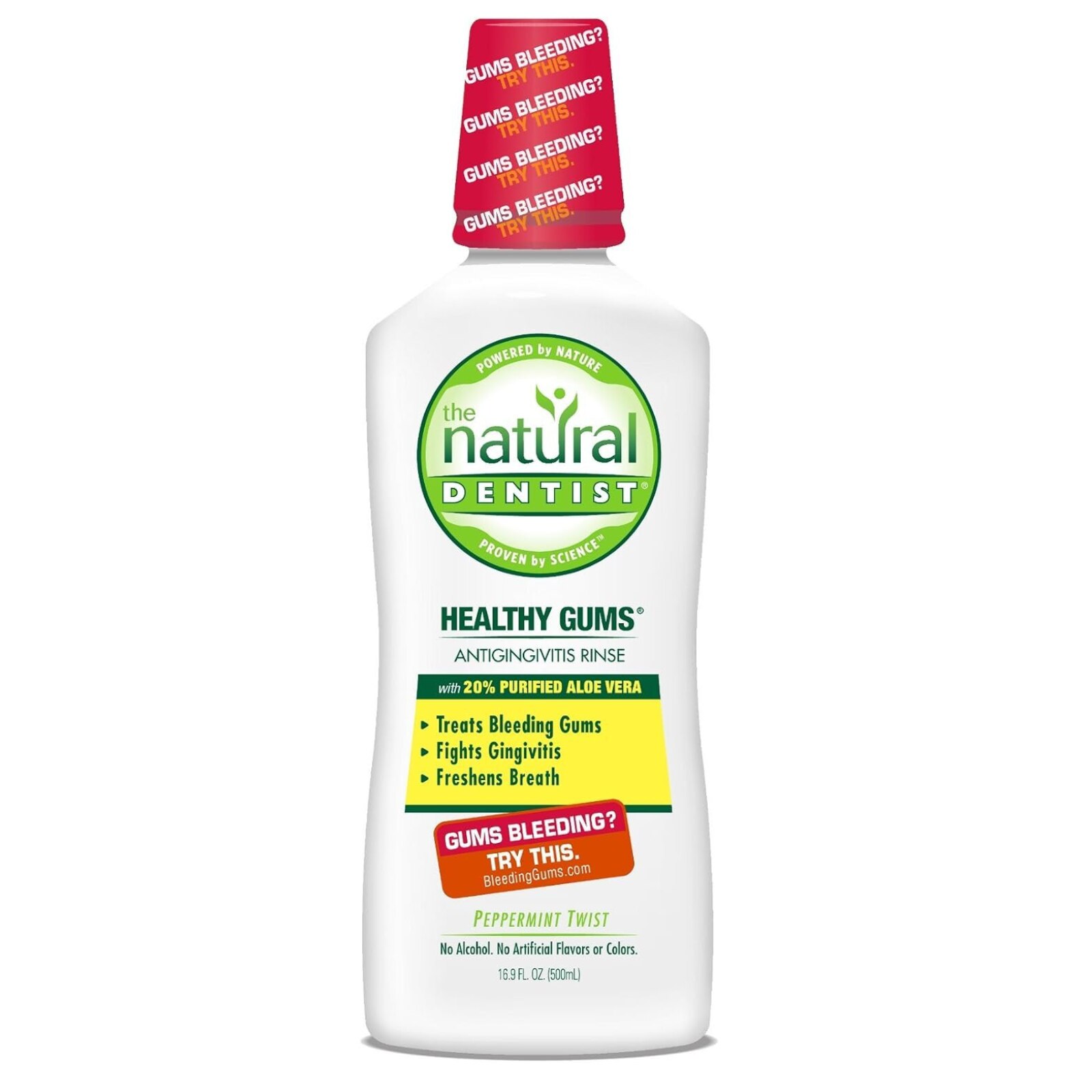 Healthy Gums Oral Rinse Peppermint Twist 16.9 oz 16.9ozBt product image