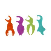 Kids Flossii Flossers 4/Pk x 50