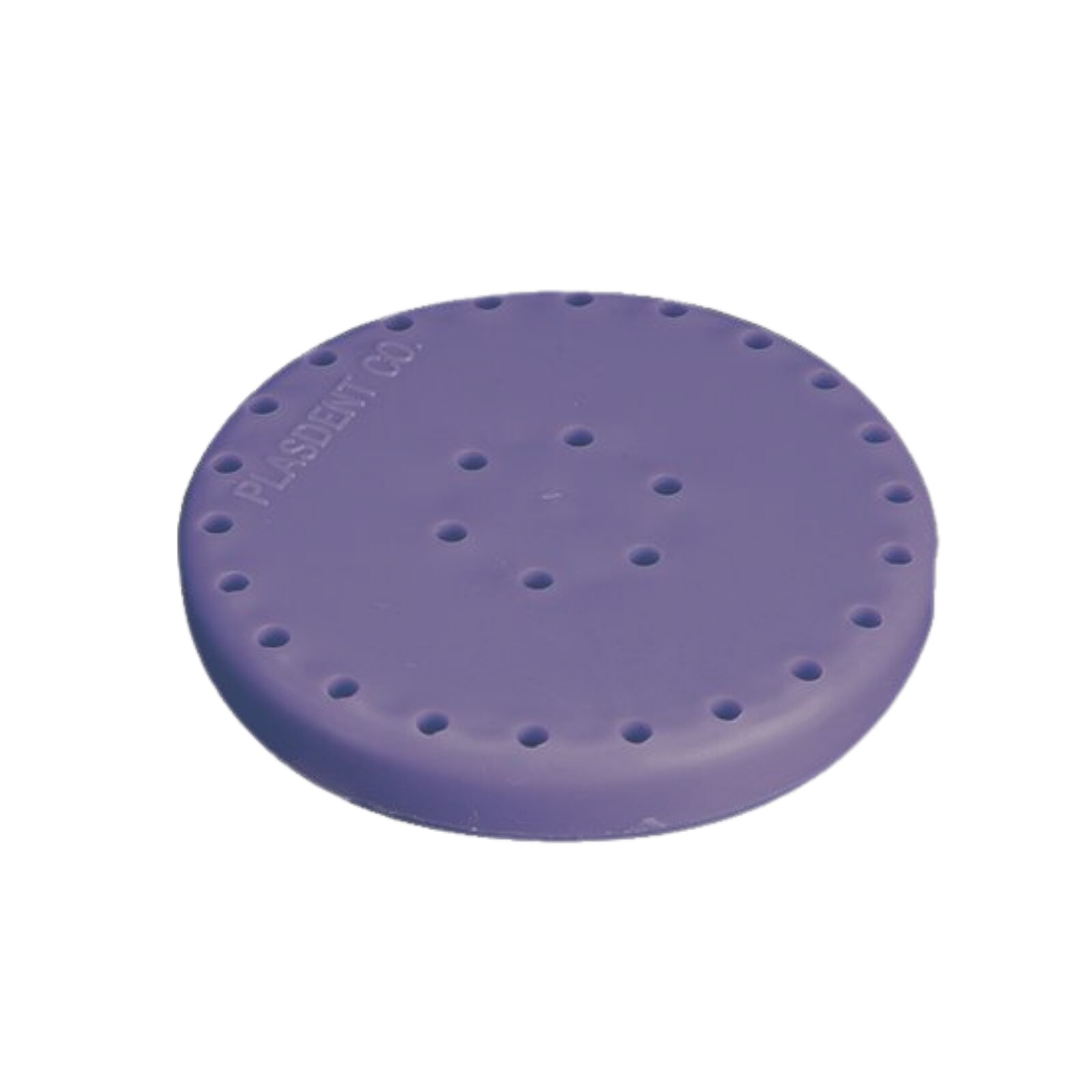 Magnetic Bur Block, 28-Hole, Large Round, Lilac, 1/Pk, 400BLS-10PS - Magnetic Bur Block, 28-Hole, Large Round, Lilac, 1/Pk, 400BLS-10PS - Image 1