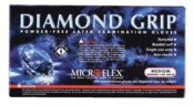 Diamond Grip PF Latex Gloves X-Small 100/Bx