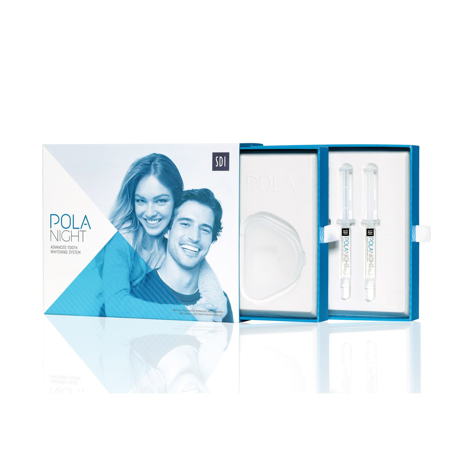 Pola Night Tooth Whitening System, 16% Carbamide Peroxide, Syringe Kit, 1.3 g, 10/Pk, 7700109 product image
