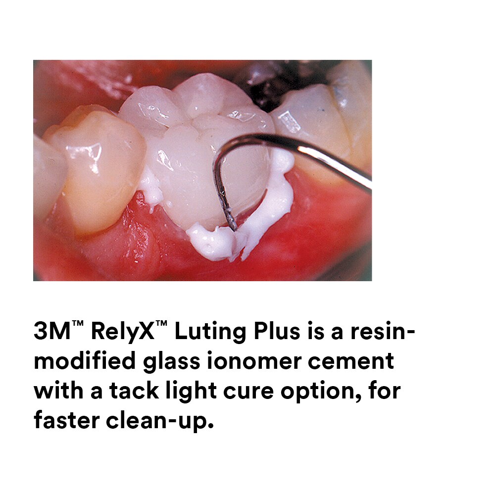 RelyX Luting Plus Automix Cement, Trial Pack, 8.5 g, 1/Pk thumbnail 11