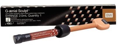 G-aenial Sculpt Universal Composite BW (Bleach White) 2 mL Syringe Refill thumbnail 4