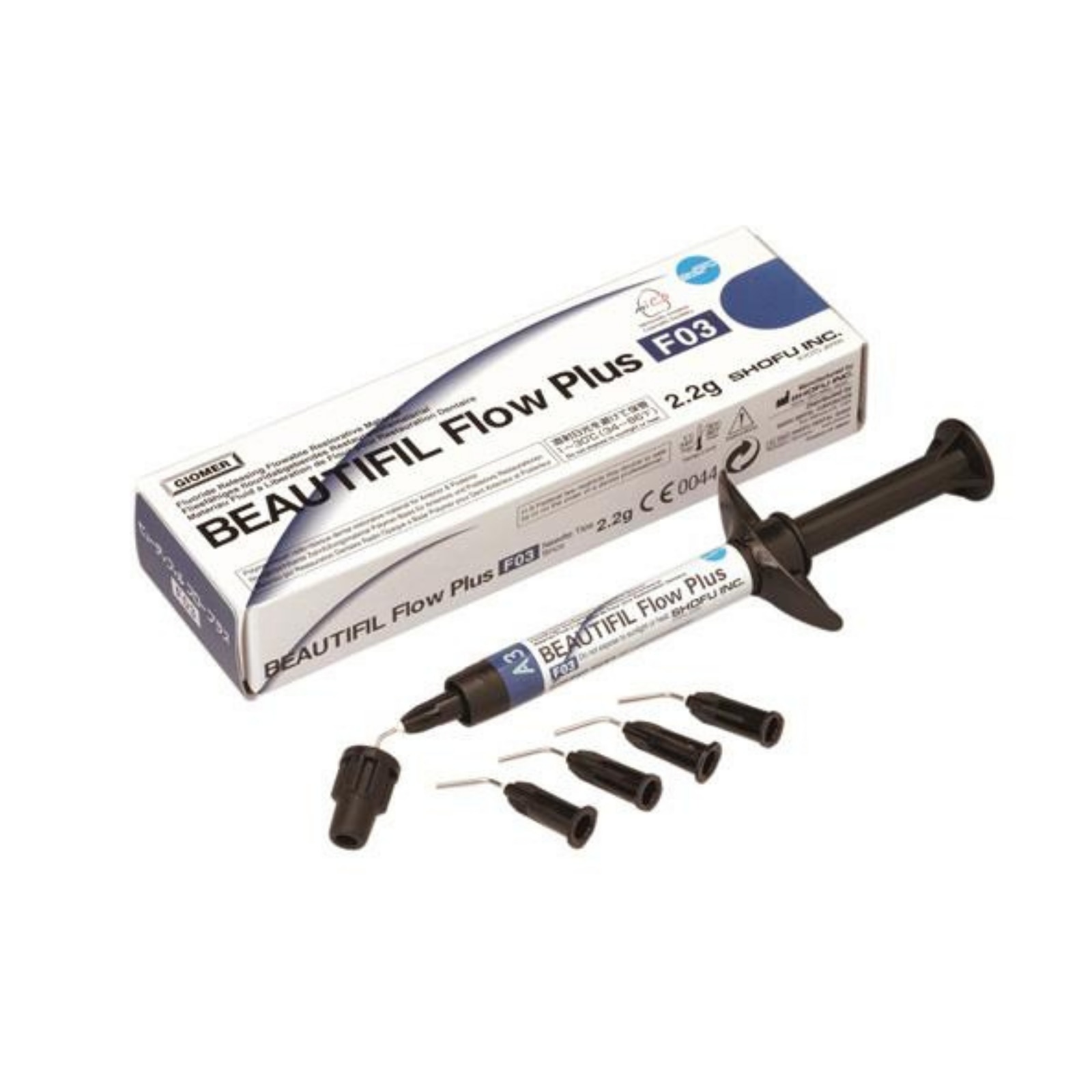 Beautifil Flow Plus Hybrid Composite, Light-Cure, Syringe Refill, F03, 2.2 g, Milky White, 1/Pk, 2026 thumbnail 7