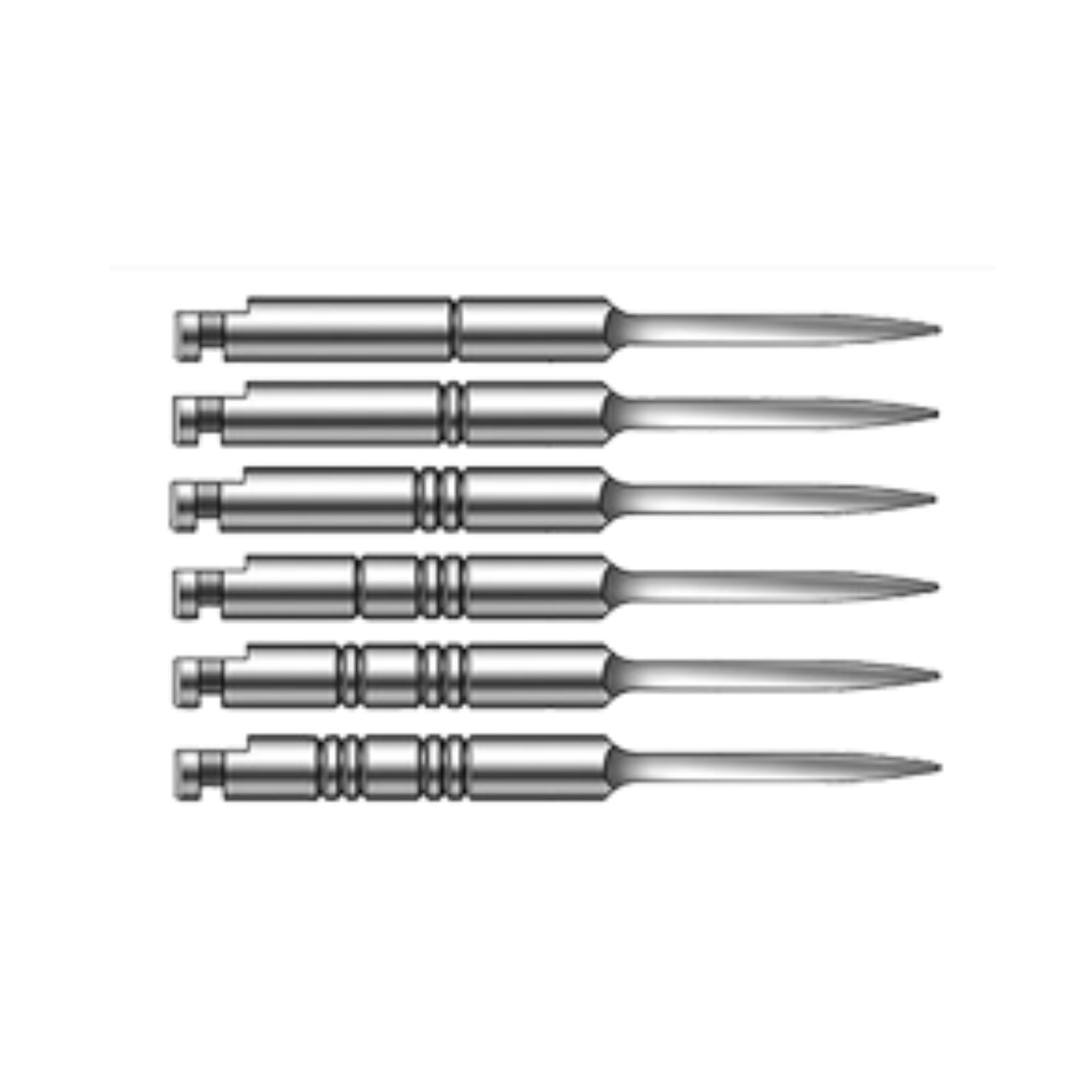 Dentatus Reamers Assorted Package L1-6 Size 28 mm 6/Pk thumbnail 4