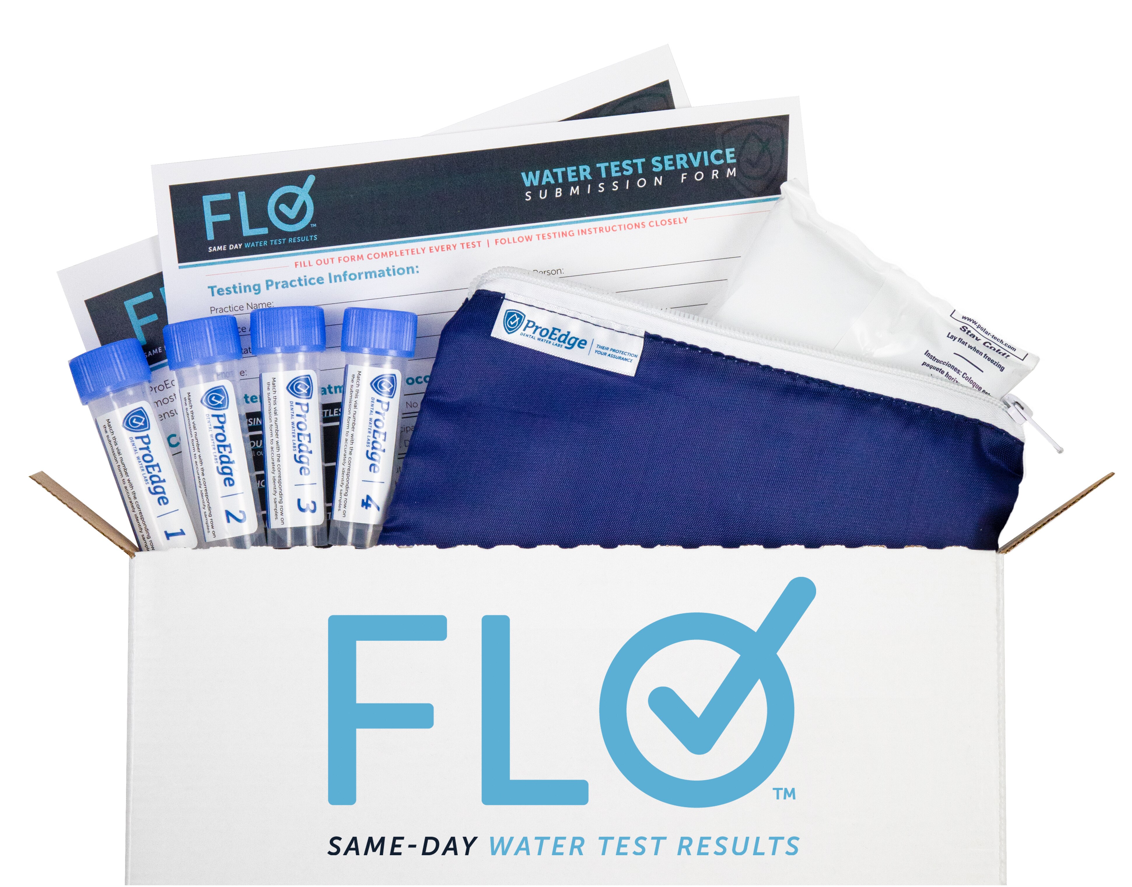 Flo Water Mail-in Test Kit w/ 16 Specimen Vial thumbnail 6