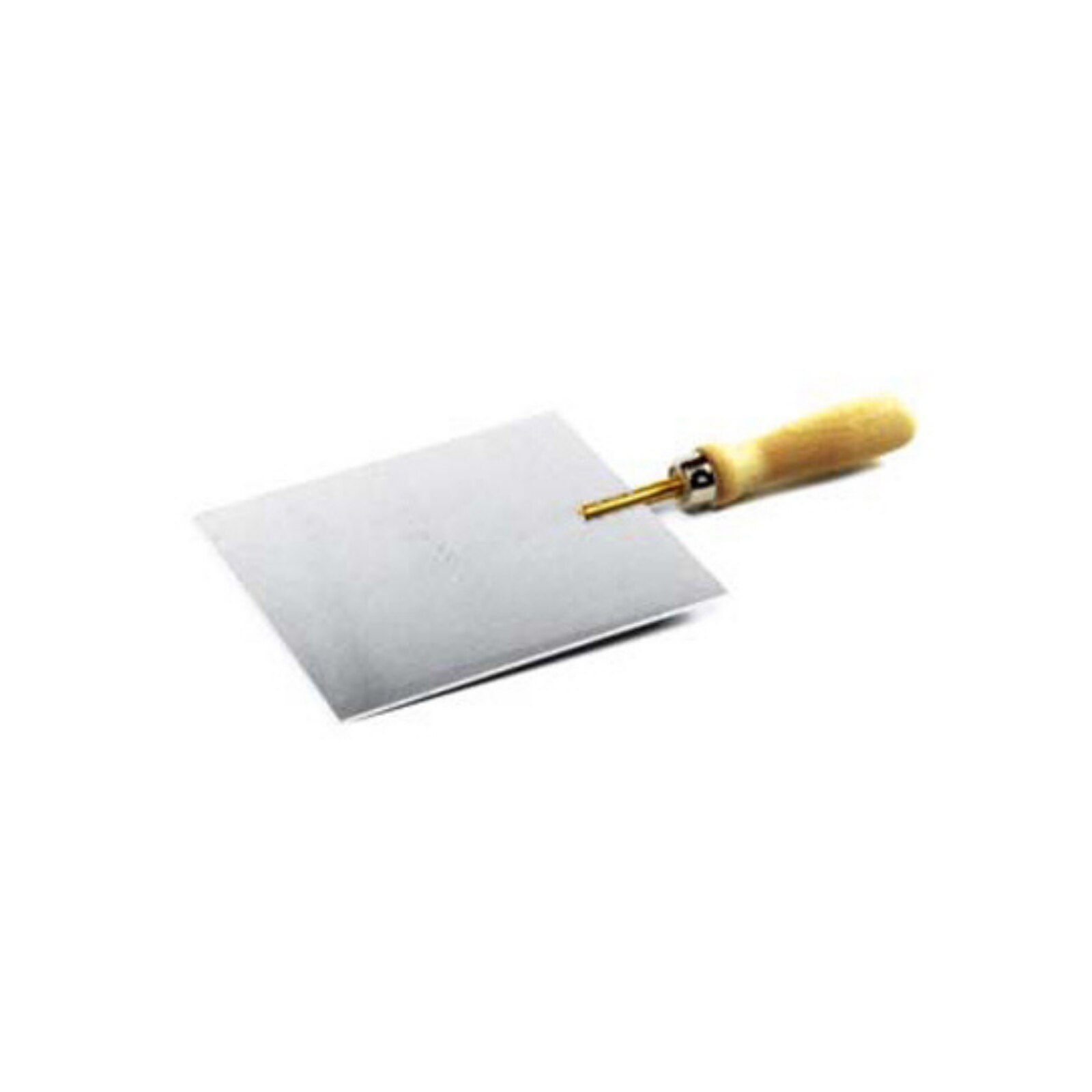 Hot Plate UNC Special 3" x 4" Aluminum w/Wooden Handle thumbnail 4