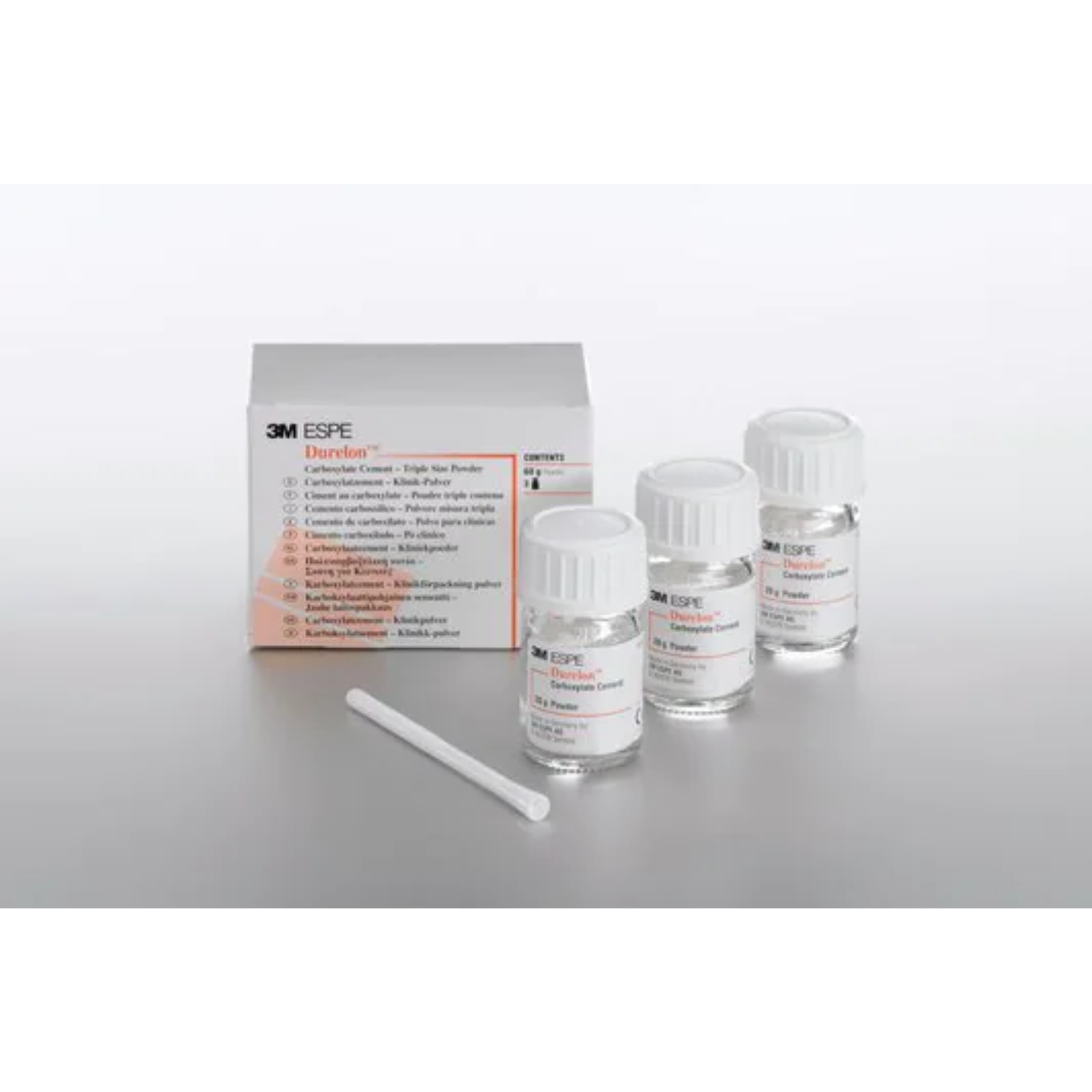 Durelon Carboxylate Luting Cement, Regular Set, Powder Triple Pack, 20 g, 3/Pk thumbnail 10