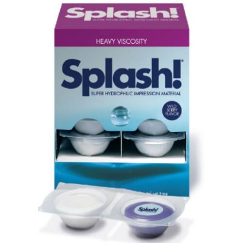 Splash! VPS Impression Material, Putty Pak, Heavy Body, Half-Time Set, 18 ml, Wild Berry, Purple, 12/Pk, SPD1237 thumbnail 10