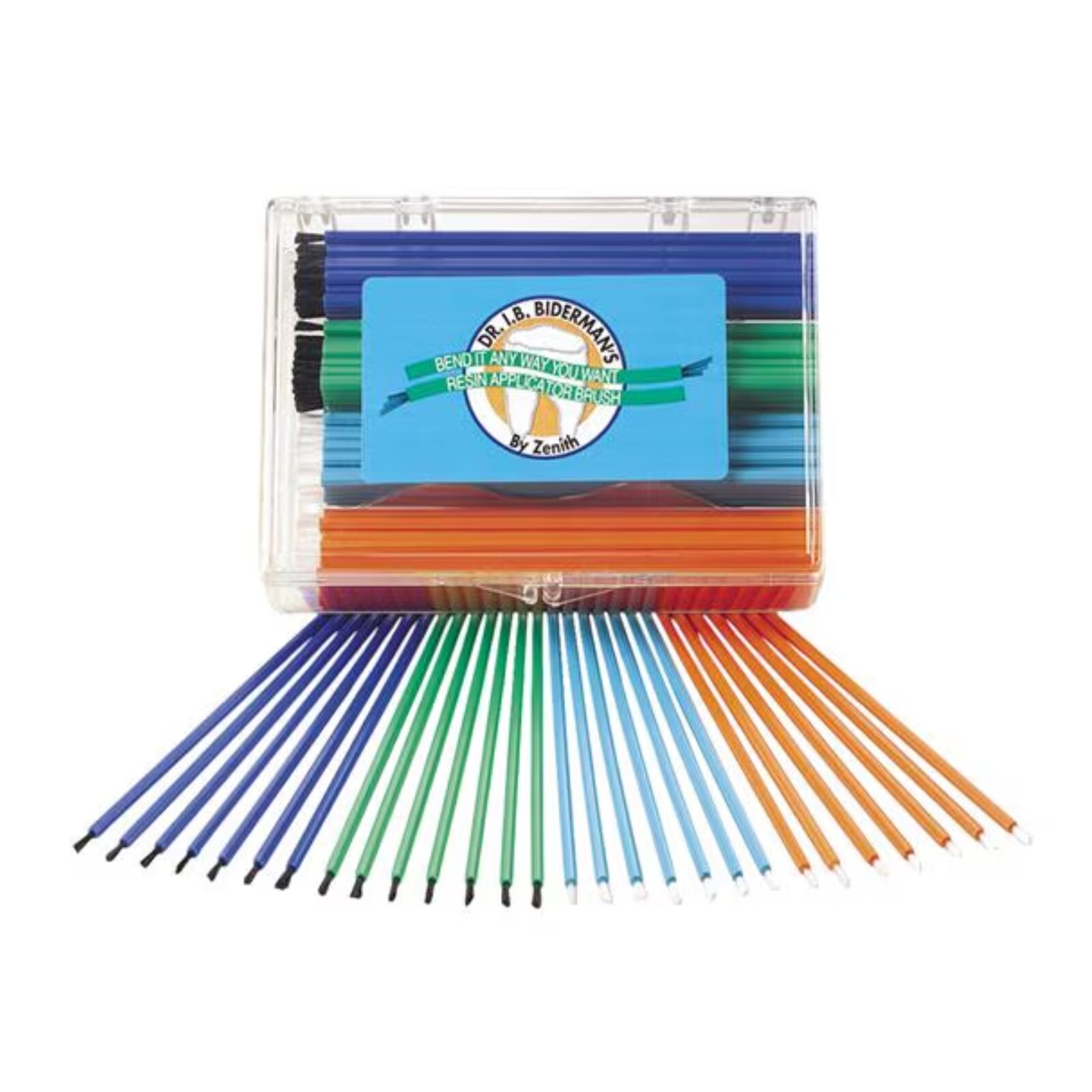 I.B. Brush Bendable Applicator Assorted Assorted Bristles 144/Bx thumbnail 3