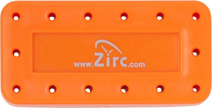 Magnetic Bur Block, 14-Hole, Neon Orange, 1/Pk, 50Z403Q thumbnail 10