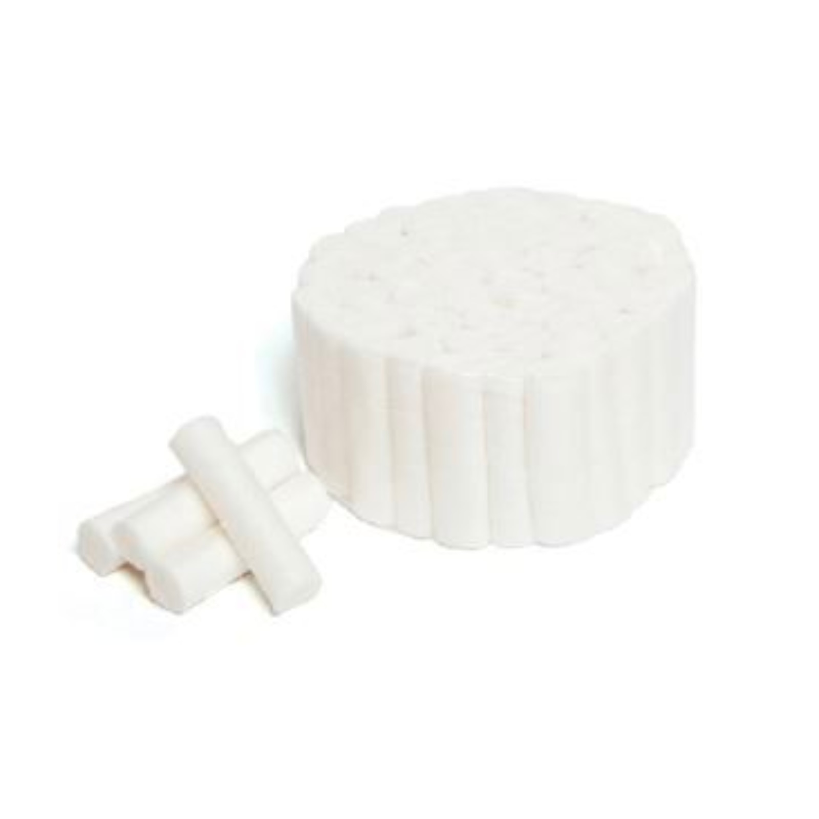 Cotton Rolls, Non-Sterile, # 2, Medium, White, 2000/Pk, CRLL - Cotton Rolls, Non-Sterile, # 2, Medium, White, 2000/Pk, CRLL - Image 1