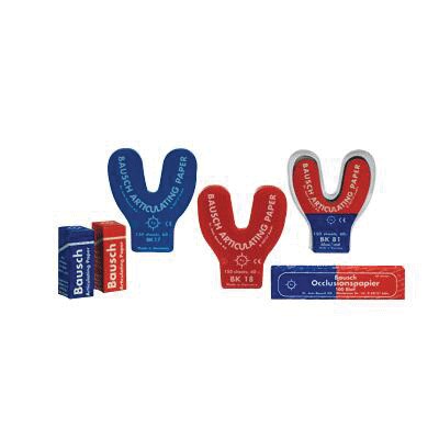 Arti-Check Micro-Thin Articulating Paper, Horseshoe, 40 microns, Red, 150/Pk, BK18 thumbnail 3