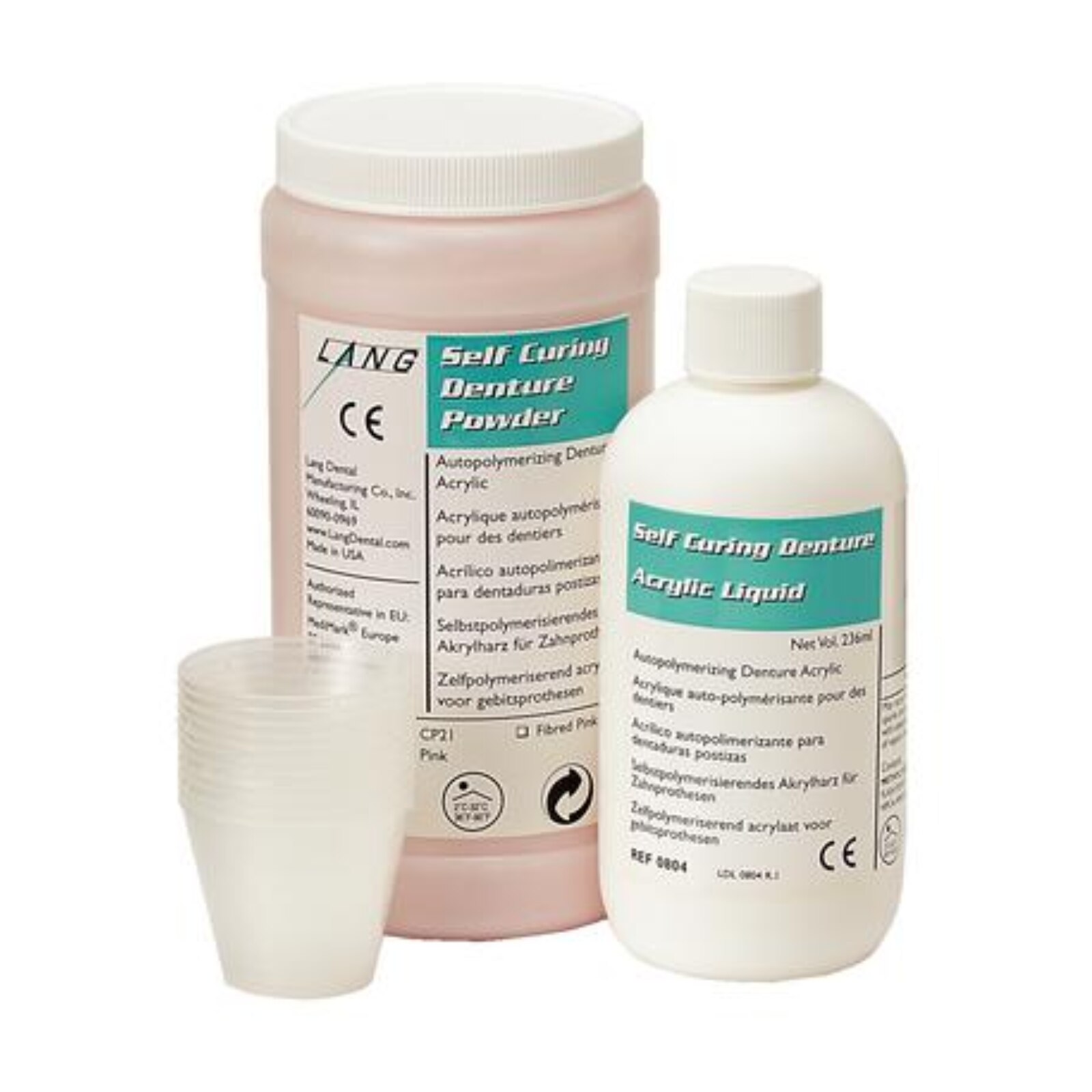 Acrylic Denture Resin Cold/Self Cure F3 1Lb/Pk thumbnail 2