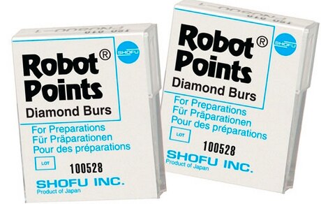 Robot Diamond Bur Friction Grip Regular 041/052 6/Pk product image