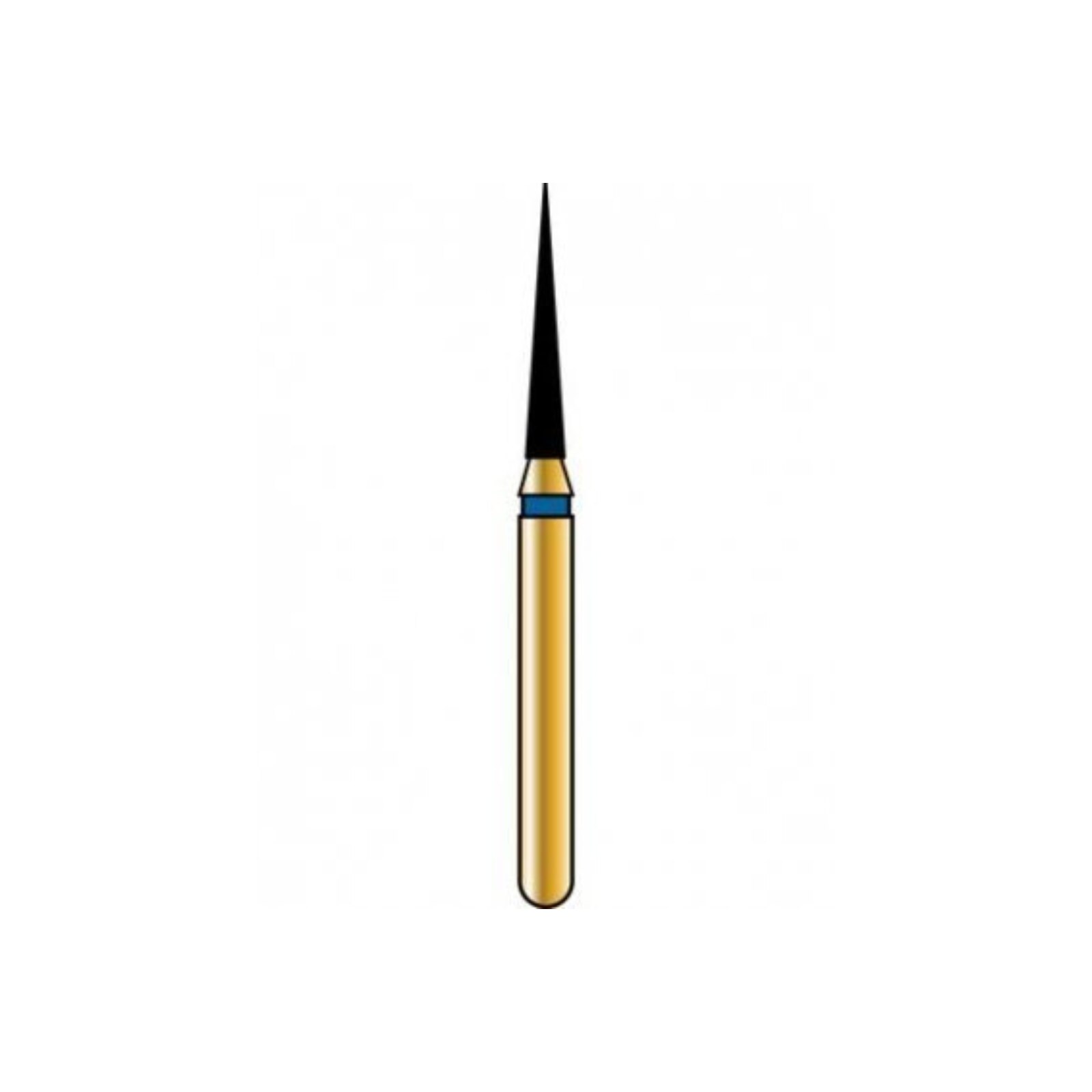 Alpen Multi-Use Diamond Burs, FG, Modified End Taper, # 845R, 2.5 mm, Fine, Red, 5/Pk, 60032107 thumbnail 2