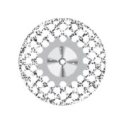 Perforated RA Diamond Disc Superfine 190