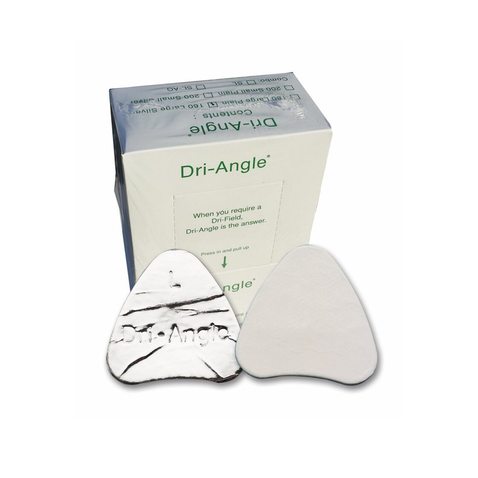 Dri-Angle with Silver - Assorted Small & Large size Cotton Roll Substitute, Box, 32-SL-AG thumbnail 8