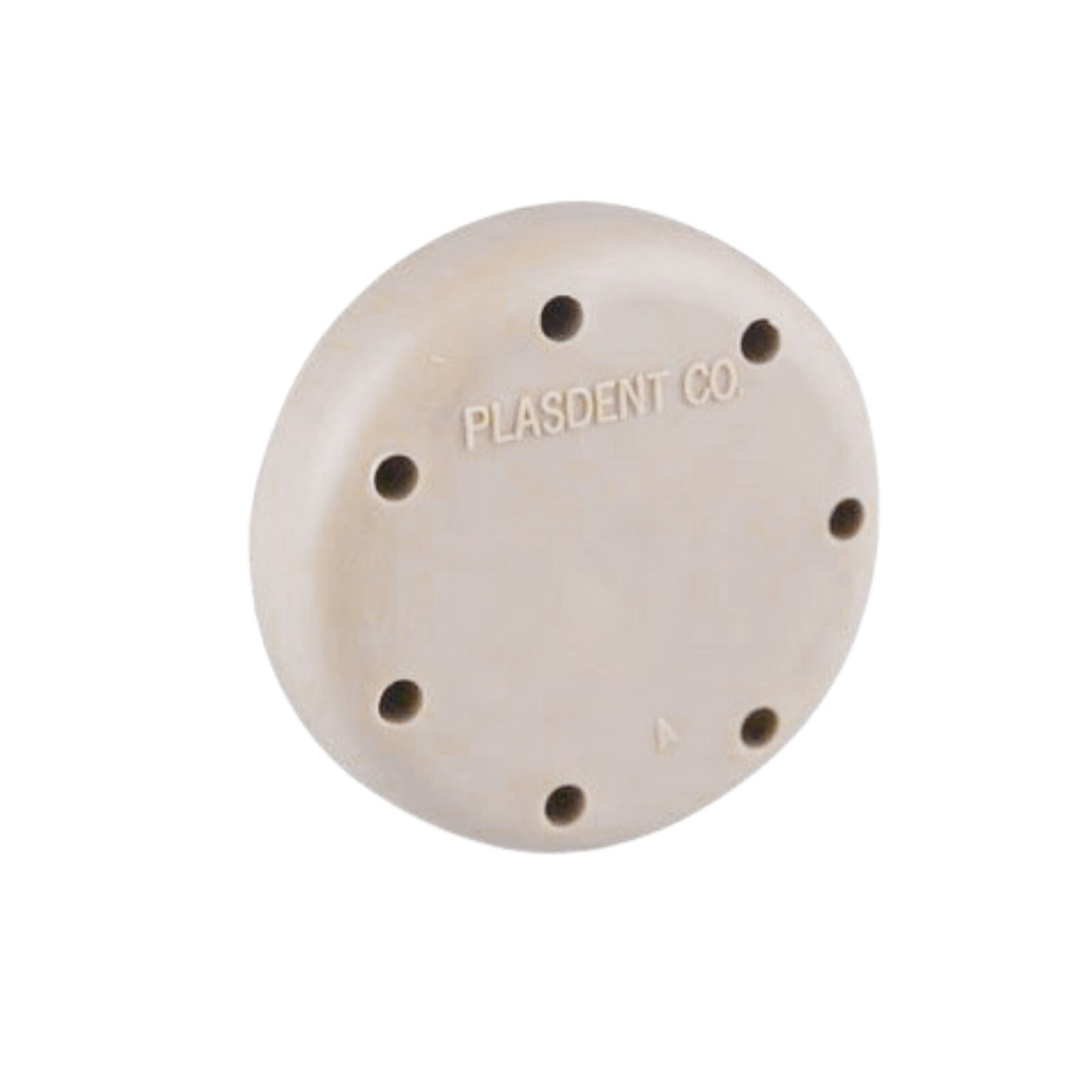 Magnetic Bur Block 7-Hole Small Round Vanilla, 400BSS-1PS - Magnetic Bur Block 7-Hole Small Round Vanilla, 400BSS-1PS - Image 1