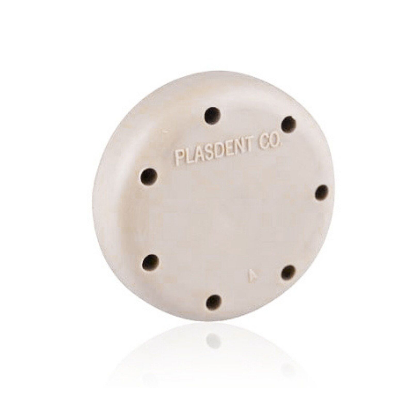 Magnetic Bur Block, Silicone, 7-Hole, Small Round, White, 1/Pk, 400BS2-1 product image