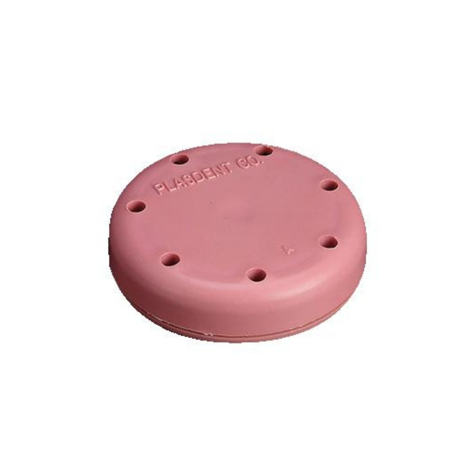 Magnetic Bur Block, Silicone, 7-Hole, Small Round, Mauve, 1/Pk, 400BS2-10 product image