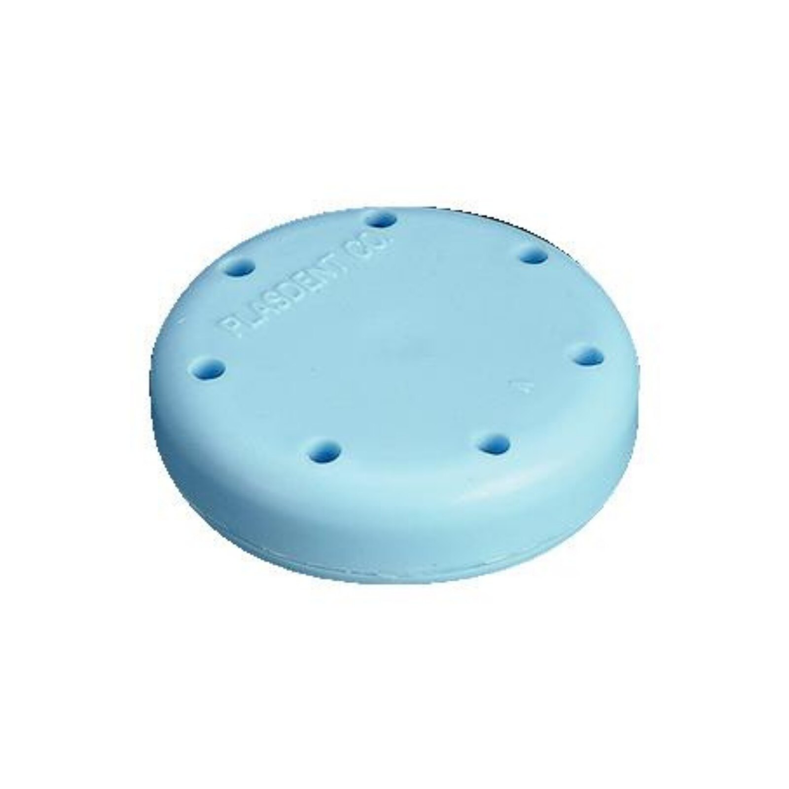 Magnetic Bur Block, Silicone, 7-Hole, Small Round, Blue, 1/Pk, 400BS2-2 - Magnetic Bur Block, Silicone, 7-Hole, Small Round, Blue, 1/Pk, 400BS2-2 - Image 1