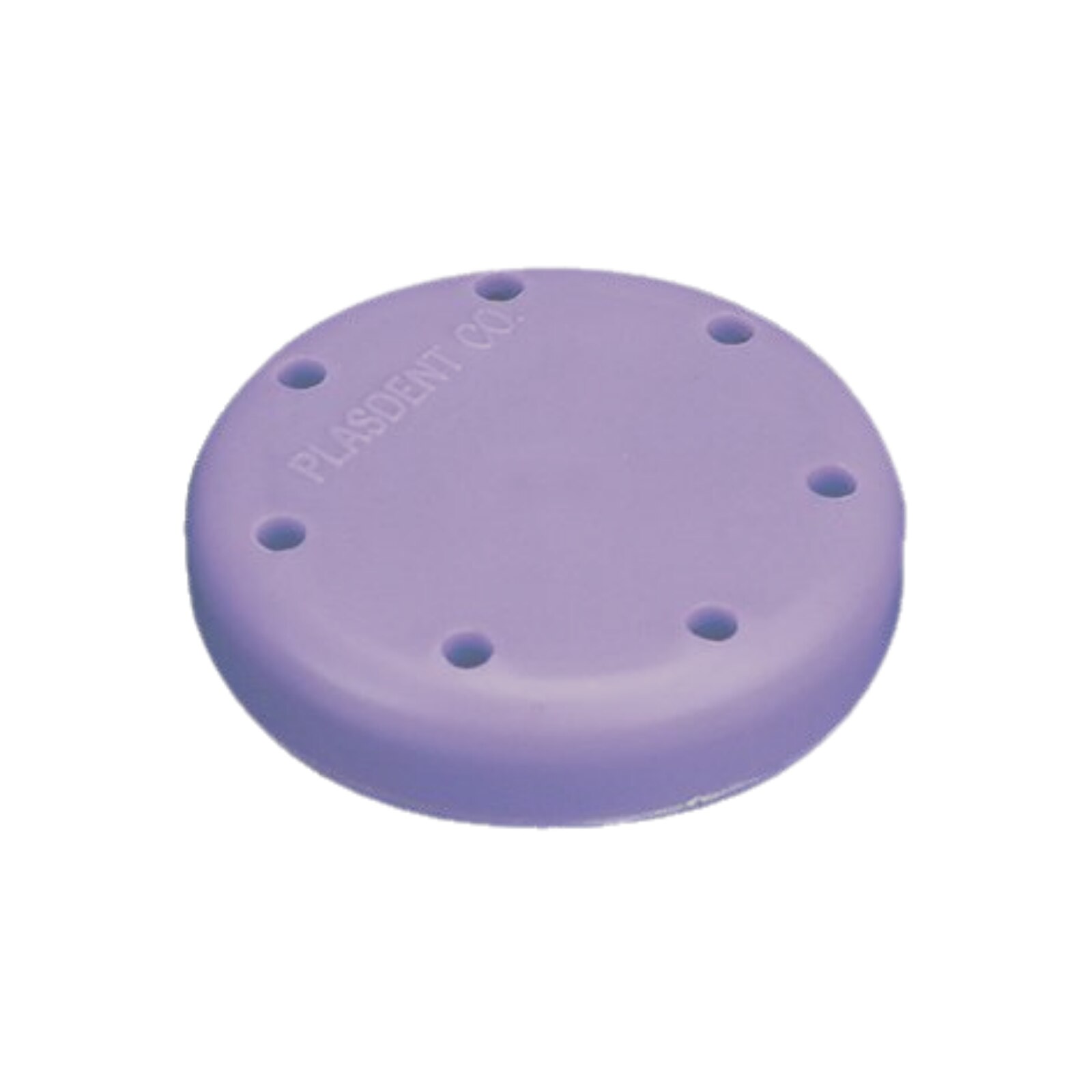 Magnetic Bur Block 7-Hole Small Round Lilac, 400BSS-10PS product image