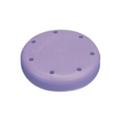 Magnetic Bur Block 7-Hole Small Round Lilac