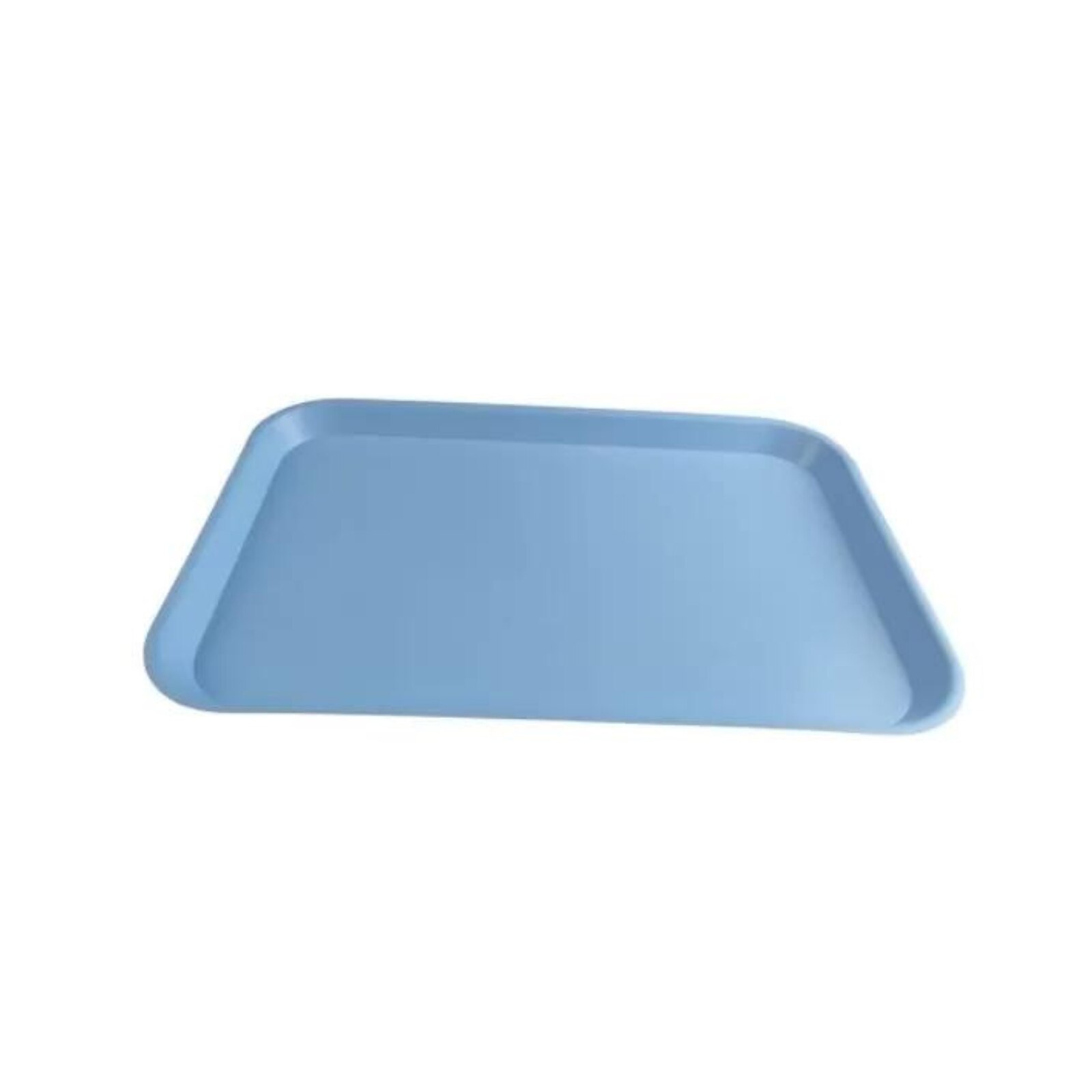 Set-Up Plastic Flat Trays, # E, Midwest, Blue, 1/Pk, 300EF-2 thumbnail 2