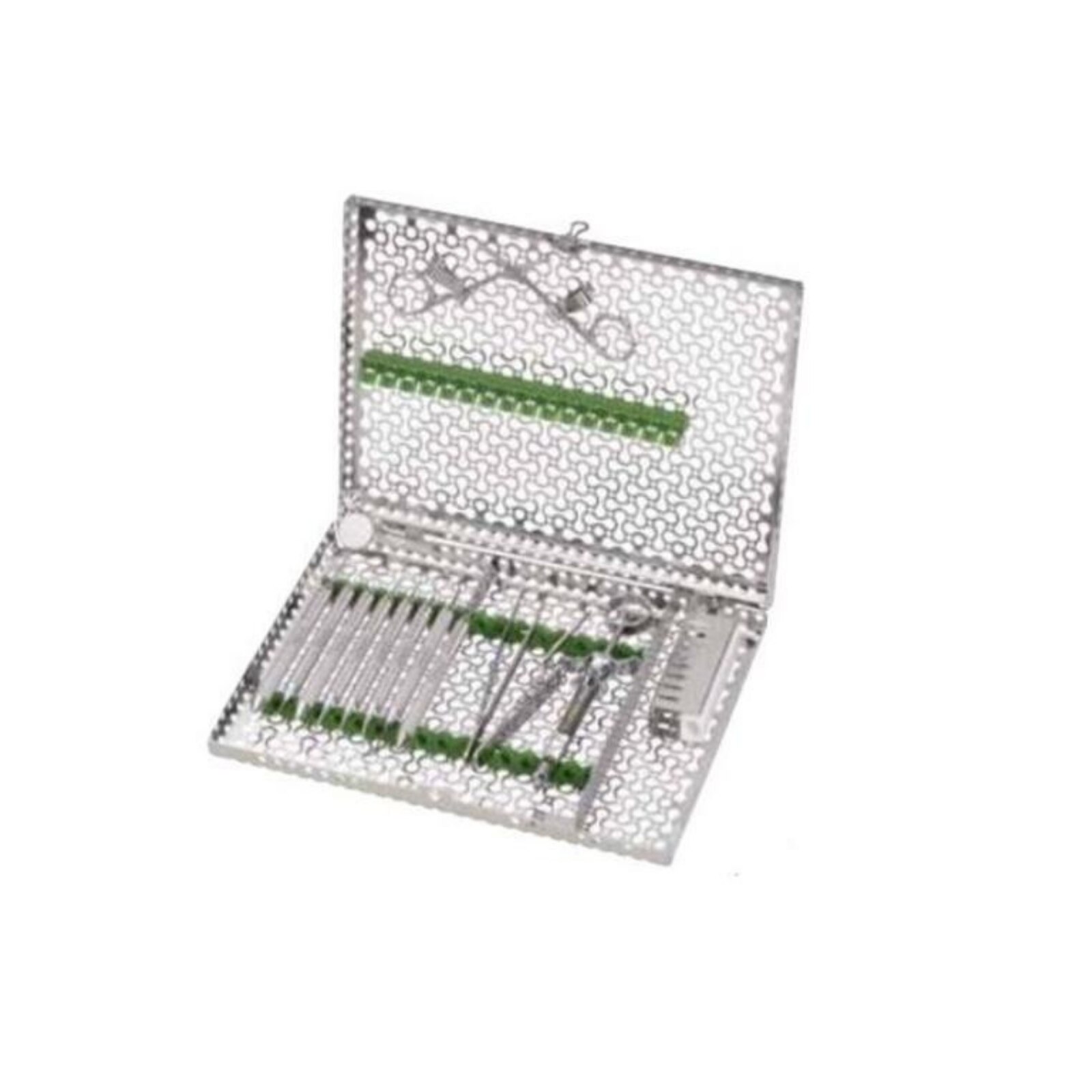 IMS Infinity Series Orthodontic Cassette SS L Thn Grn 7 Plrs & 4 Hnd Inst Ea thumbnail 3