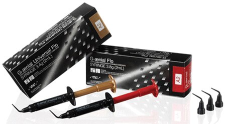 G-aenial Universal Flo, Light-Cure, Syringe Refill, 3.4 g, AE, 1/Pk product image