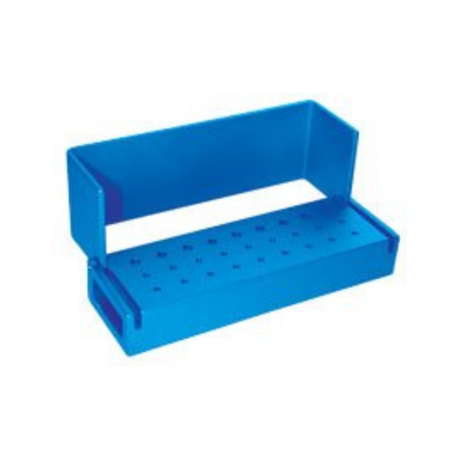 Bur Block Aluminum 27 Hole Blue Swivel Top Ea product image