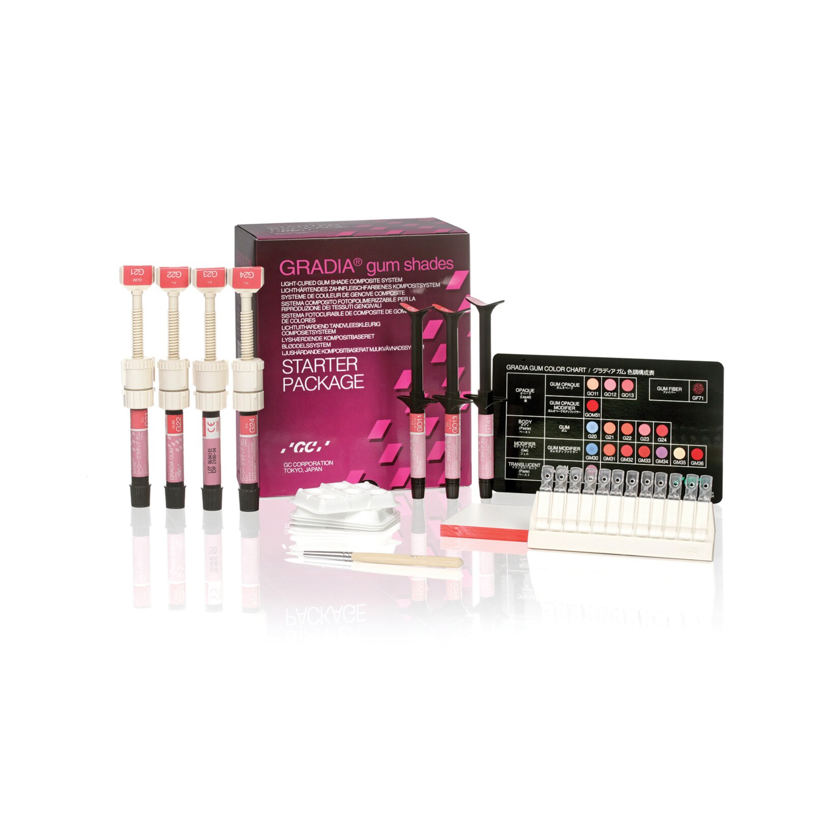 GRADIA gum Opaque GO11 4g Syringe Refill product image