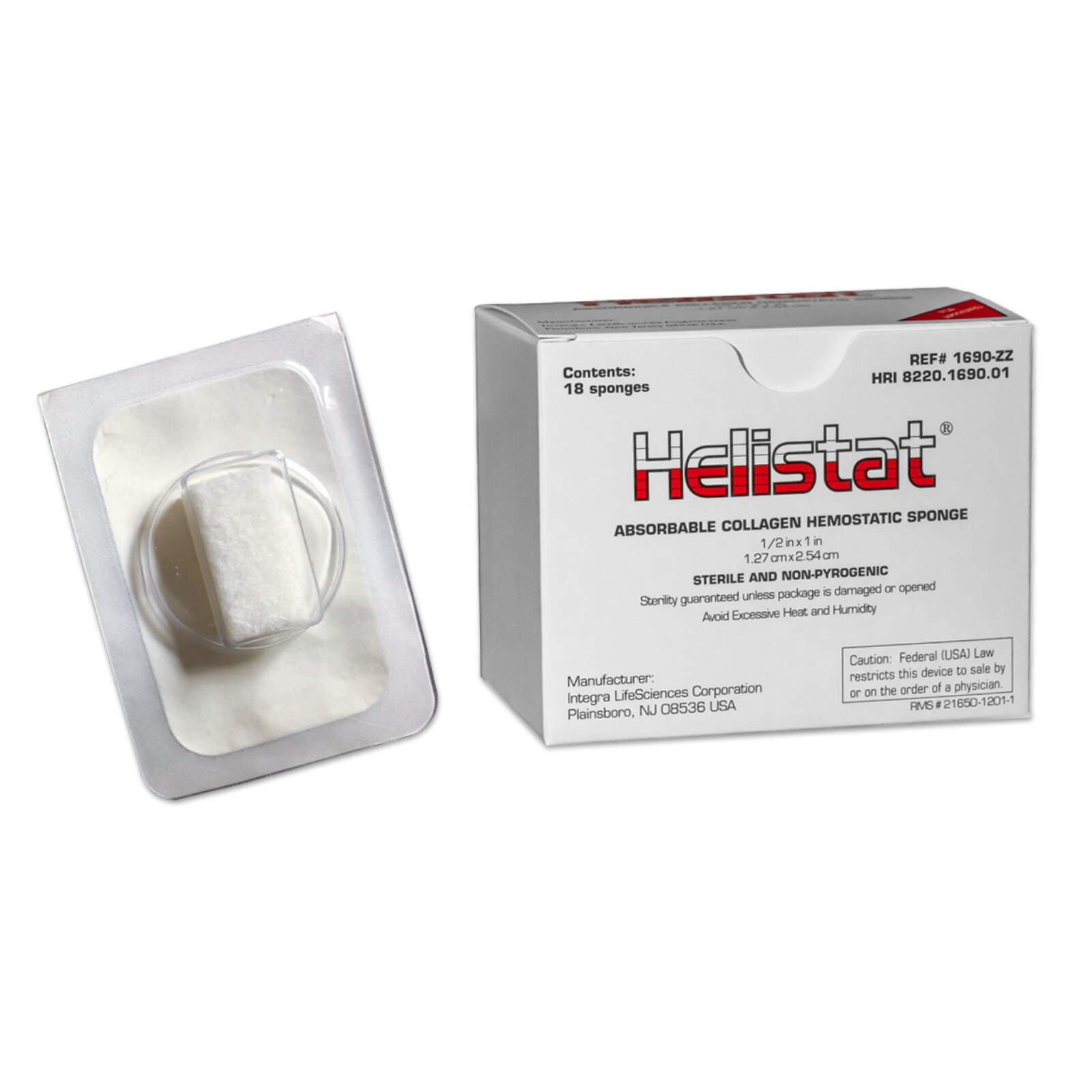 Helistat Collagen Sponge 18/Box thumbnail 4