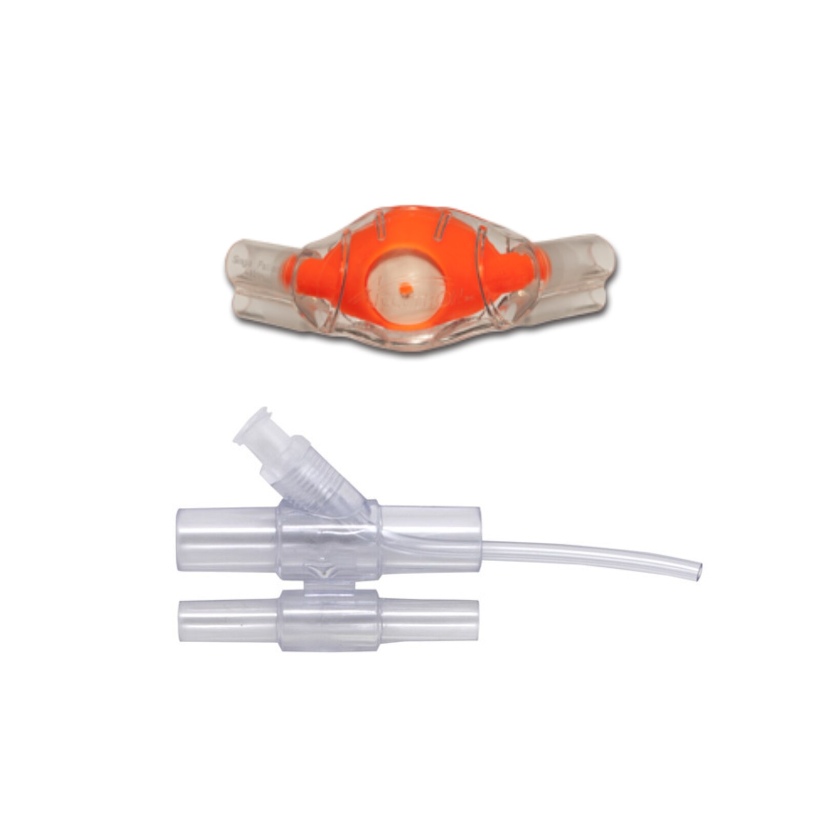 ClearView Nasal Masks, with Capnography Adapters, Pediatric, Outlaw Orange, 12/Pk, 33037-10-CAP product image
